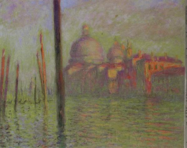 Claude Monet The Grand Canal Venice Spain oil painting art